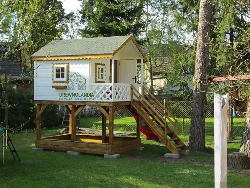 Drewniany Domek Dla Dzieci Kitty III - 2,8x2m