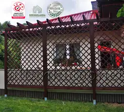 Drwniana Pergola Jolanta - 4m, trejaż - Drewnolandia - zdjęcie 1