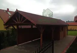 Wiata samochodowa Oliwia 11x3 – Kompaktowa ochrona z miejscem na przechowywanie - zdjęcie 11