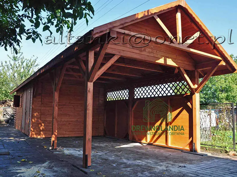 Wiata samochodowa zadaszenie
