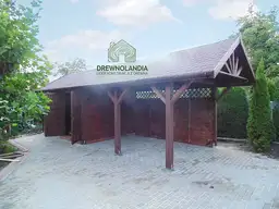 Wiata samochodowa Oliwia 11x3 – Kompaktowa ochrona z miejscem na przechowywanie - zdjęcie 16