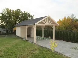 Wiata samochodowa Agnieszka 6x3 – Zadaszenie i schowek w jednym - zdjęcie 8