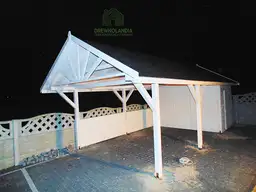 Wiata samochodowa Agnieszka 6x3 – Zadaszenie i schowek w jednym - zdjęcie 11