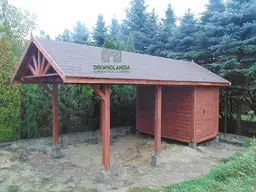 Wiata samochodowa Agnieszka 6x3 – Zadaszenie i schowek w jednym - zdjęcie 19