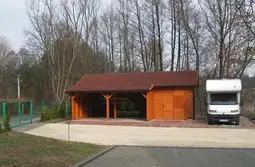 Wiata samochodowa Oliwia Bis - 9x3,5m + zadaszenie przednie - 6x1,5m – Wielofunkcyjna przestrzeń dla dwóch aut  - zdjęcie 23