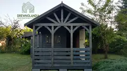 Domek  Aleksander - 6x4m, domek z drewna  - zdjęcie 13