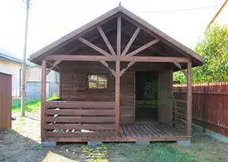 Domek  Aleksander - 6x4m, domek z drewna  - zdjęcie 23