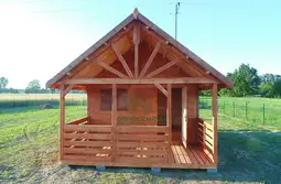 Domek  Aleksander - 6x4m, domek z drewna  - zdjęcie 25