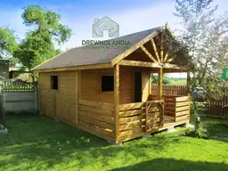 Domek  Aleksander - 6x4m, domek z drewna  - zdjęcie 31