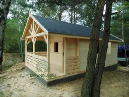 Domek  Aleksander - 6x4m, domek z drewna  - zdjęcie 32