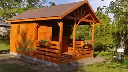 Domek  Aleksander - 6x4m, domek z drewna  - zdjęcie 33