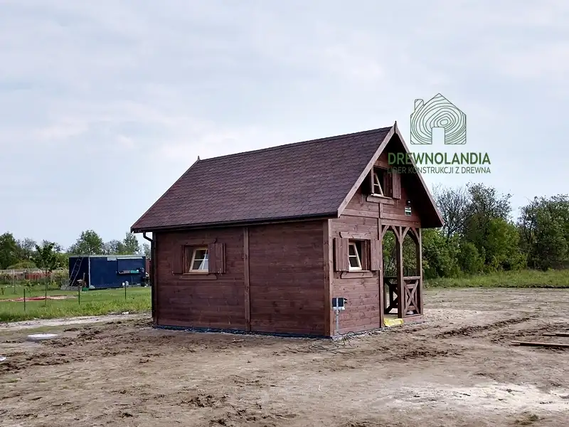 Domek na dzialke Wiktor I - 5x4m 
