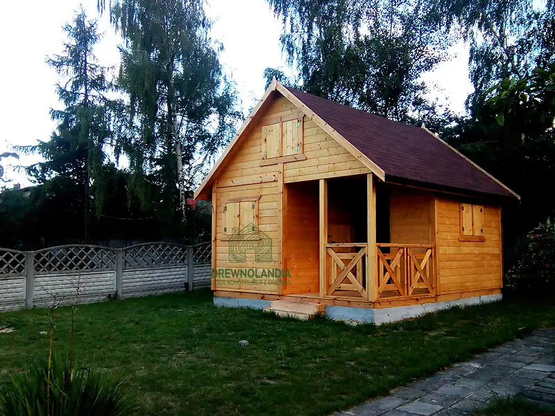 Domek na dzialke Wiktor I - 5x4m 