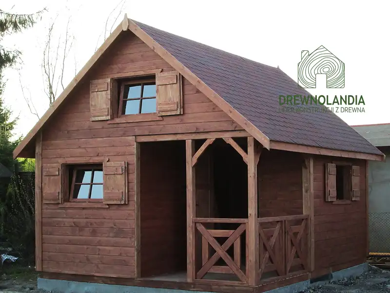 Domek na dzialke Wiktor I - 5x4m 