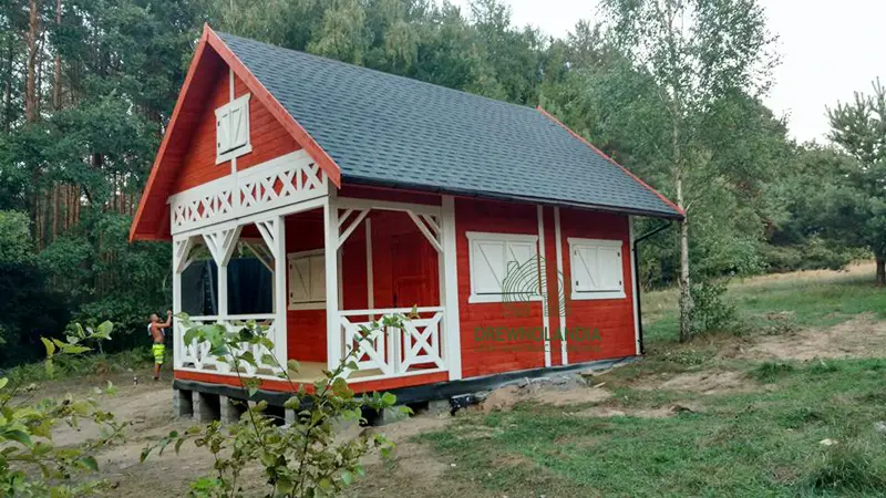 Domek z poddaszem Olaf - 7x5m 