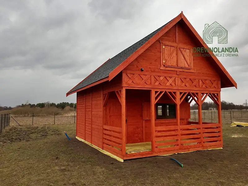 Domek z poddaszem Olaf - 7x5m