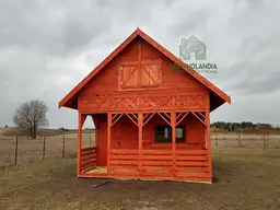 Domek z poddaszem Olaf - 7x5m  - zdjęcie 8