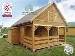 Domek z poddaszem Olaf - 7x5m  - zdjęcie 11