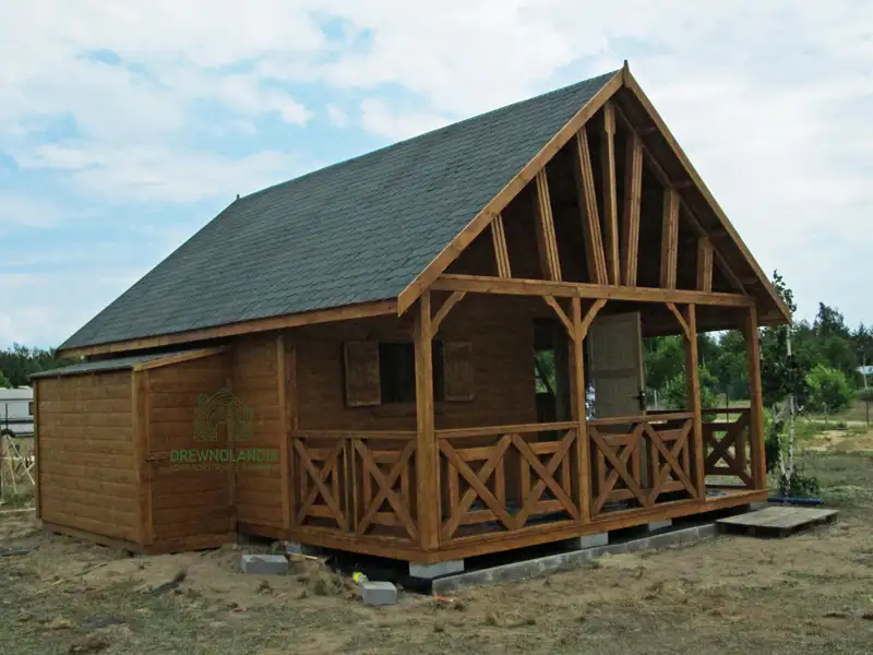 Domek z antresola Bolesław - 7x5m 