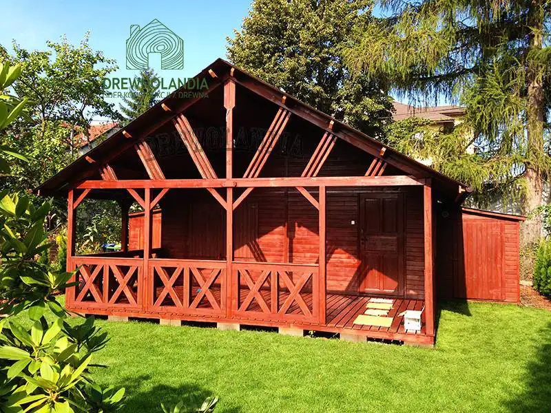 Domek z antresola Bolesław - 7x5m 