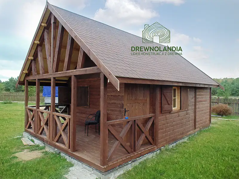 Domek z antresola Bolesław - 7x5m 