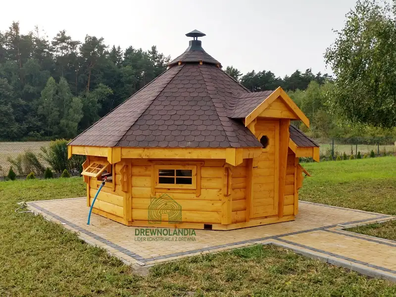 Drewniany Domek Grillowy Jan - 4,8m 