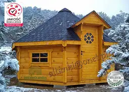 Drewniany Domek Grillowy Jan - 4,8m  - zdjęcie 18