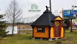 Domek Grillowy z drewna Jaś - 3,7m  - zdjęcie 5