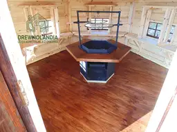 Domek Grillowy z drewna Jaś - 3,7m  - zdjęcie 8