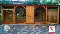 Drewutnia Dagmara - 7x1m, z magazynkiem narzędziowym  - zdjęcie 9