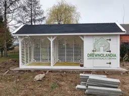 Wiata Wiktoria - 6x2m, drewutnia  - zdjęcie 4