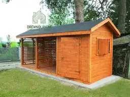 Wiata Wiktoria - 6x2m, drewutnia  - zdjęcie 24