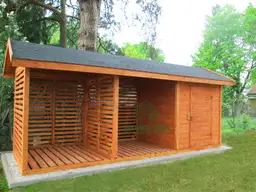 Wiata Wiktoria - 6x2m, drewutnia  - zdjęcie 25