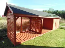 Wiata Wiktoria - 6x2m, drewutnia  - zdjęcie 27