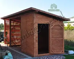 Wiata Wiktoria - 6x2m, drewutnia  - zdjęcie 30