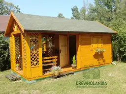 Domek z drewna Adrian - 6x3m - zdjęcie 11