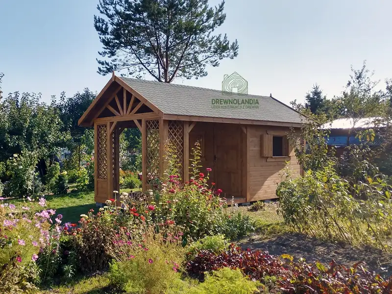 Domek z drewna Adrian - 6x3m