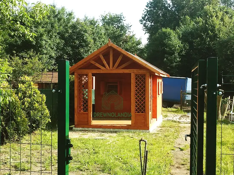 Domek z drewna Adrian - 6x3m