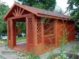 Domek z drewna Adrian - 6x3m - zdjęcie 19