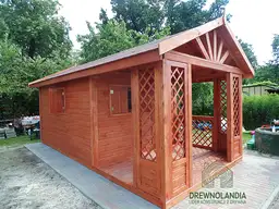 Domek z drewna Adrian - 6x3m - zdjęcie 20