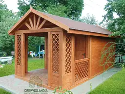 Domek z drewna Adrian - 6x3m - zdjęcie 21