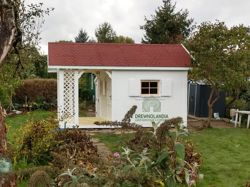 Domek z drewna Adrian - 6x3m