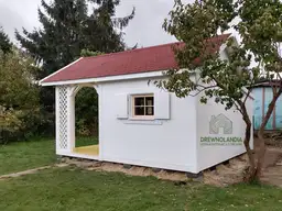 Domek z drewna Adrian - 6x3m - zdjęcie 24