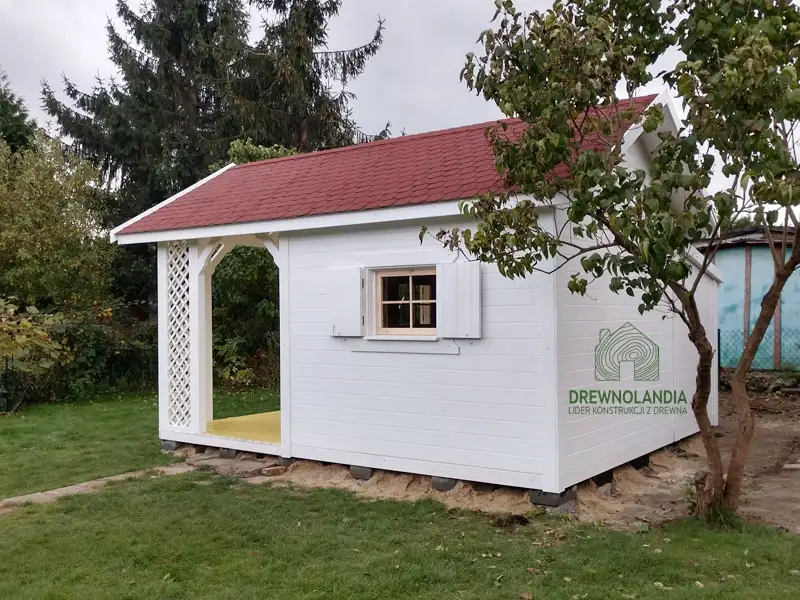 Domek z drewna Adrian - 6x3m