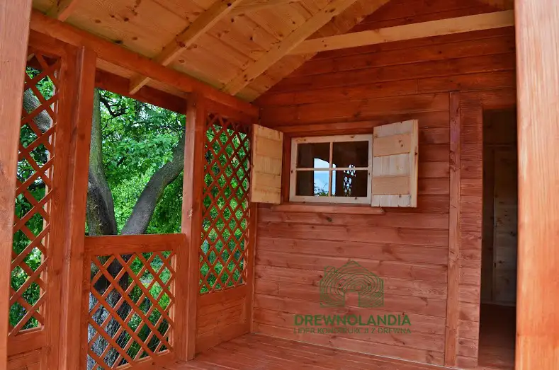 Domek z drewna Adrian - 6x3m
