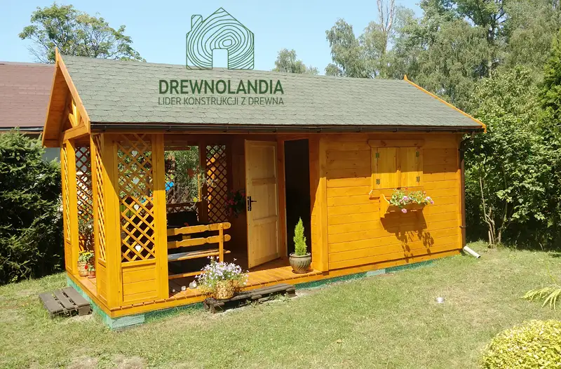 Domek z drewna Adrian - 6x3m