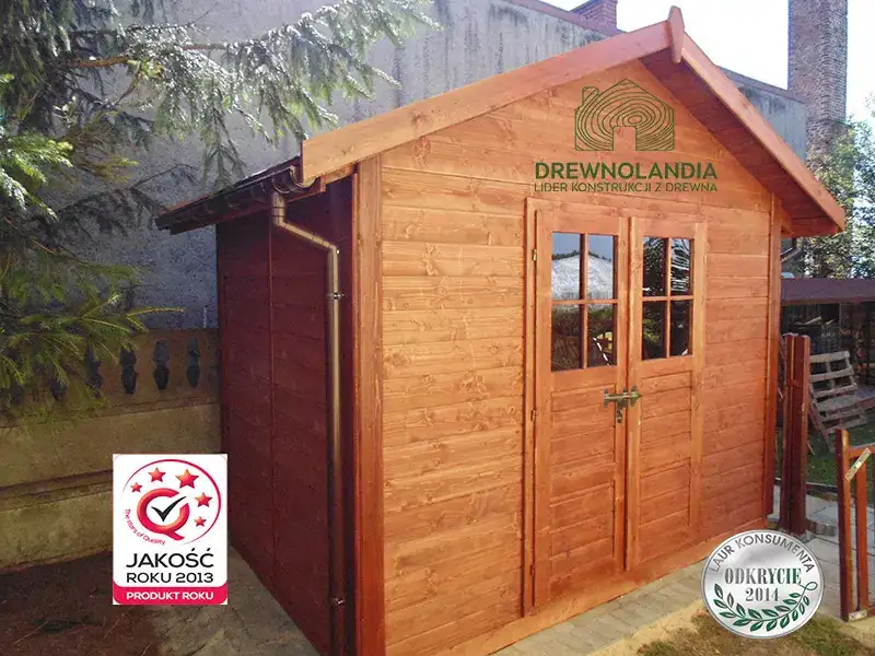 Domek gospodarczy do ogrodu Klaudiusz - 3x2m