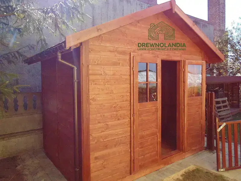 Domek gospodarczy do ogrodu Klaudiusz - 3x2m