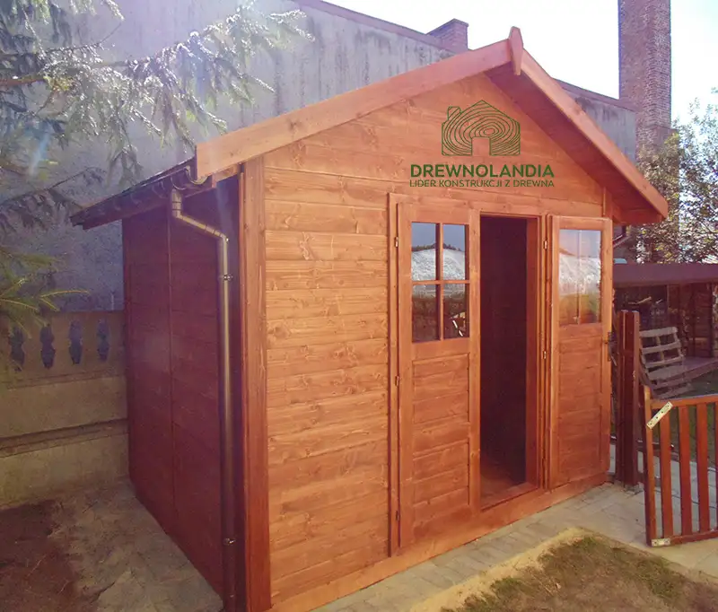 Domek gospodarczy do ogrodu Klaudiusz - 3x2m