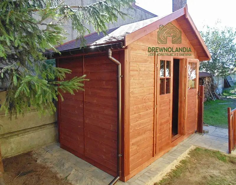 Domek gospodarczy do ogrodu Klaudiusz - 3x2m